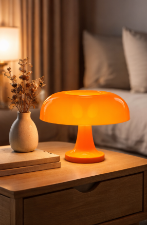 Halcyra LumiMush™ – Soft Glow Table Lamp