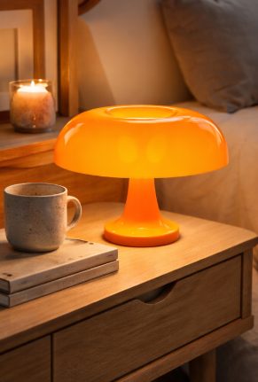 Halcyra LumiMush™ – Soft Glow Table Lamp